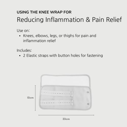 Uses and benefits of using the castor oil knee wrap