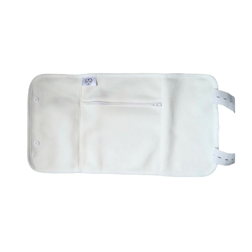1 Piece Waist Wrap Organic Cotton Castor Oil Pack - Buttons