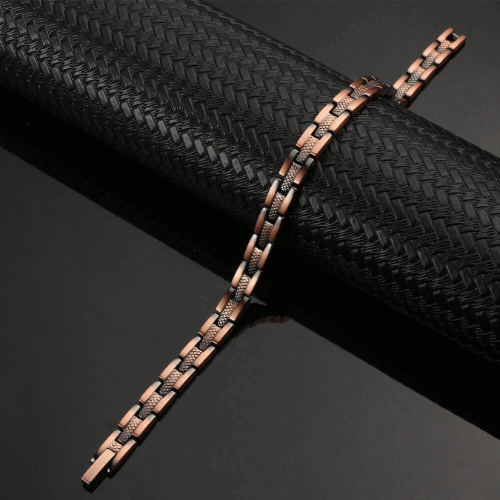 Pure Copper Magnetic Therapy Anklet- Weave Design