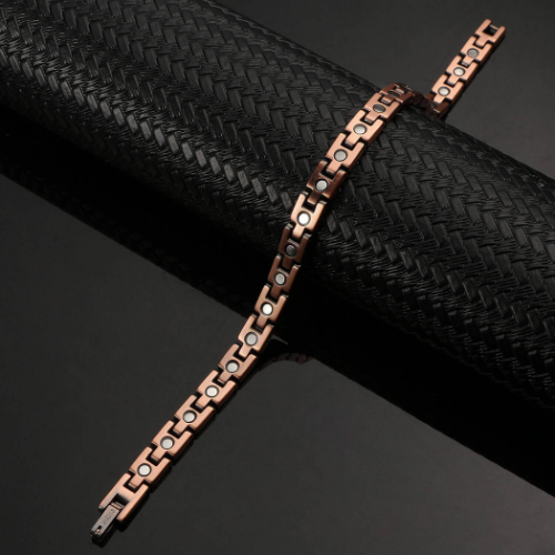 Pure Copper Magnetic Therapy Anklet- Weave Design