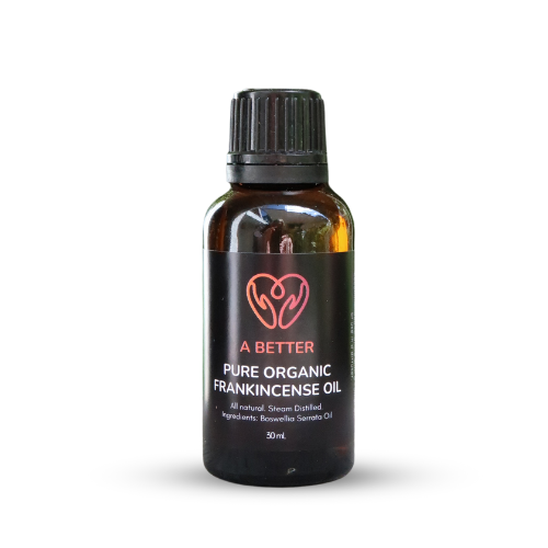 Pure Organic Frankincense Oil 30mL Amber Glass Bottle