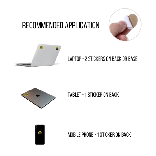 EMF Protection Phone Stickers - Set of 6 - Phones & Accessories:Mobile Accessories:Other Mobile Accessories - A Better Marketplace