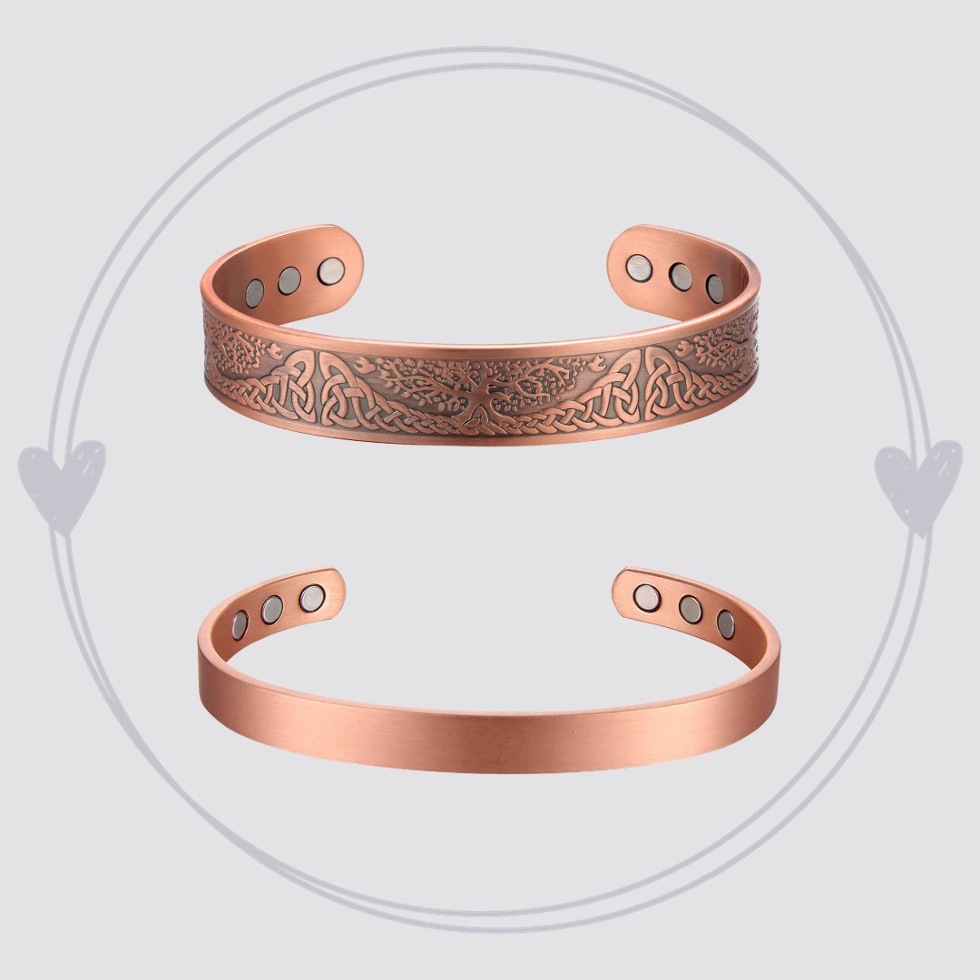 His & Hers Bracelet Bundle - Cuff - Health & Beauty:Natural & Alternative Remedies:Magnetic Therapy - A Better Marketplace