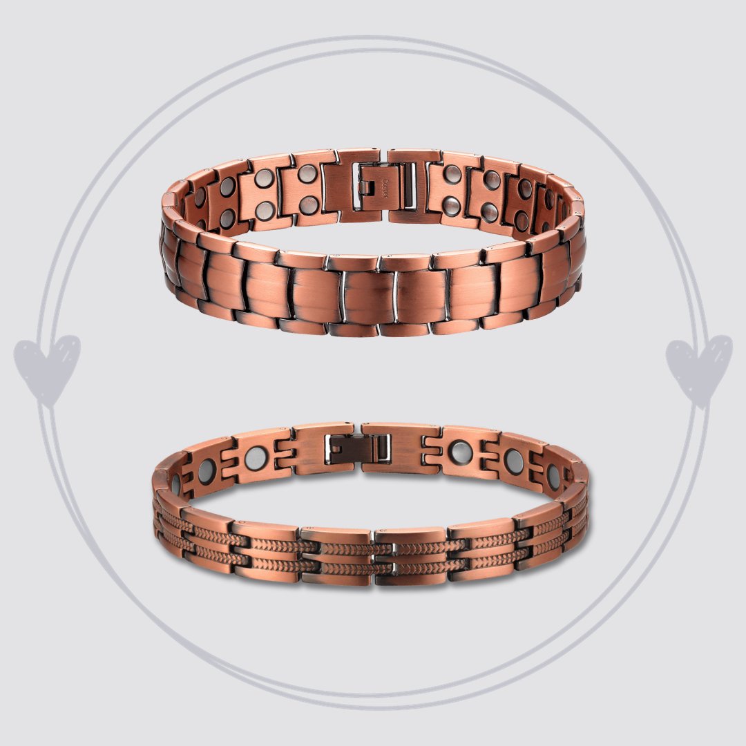 His & Hers Bracelet Bundle - Link - Health & Beauty:Natural & Alternative Remedies:Magnetic Therapy - A Better Marketplace