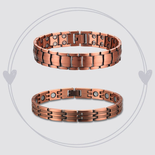 His & Hers Bracelet Bundle - Link - Health & Beauty:Natural & Alternative Remedies:Magnetic Therapy - A Better Marketplace