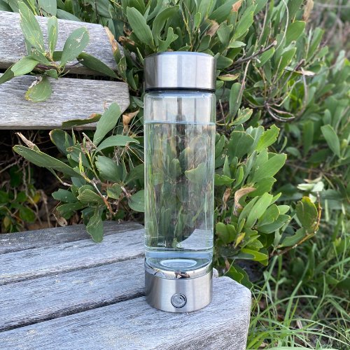Hydrogen Glass Water Bottle 420 mL - Portable Water Filters & Purifiers - A Better Marketplace