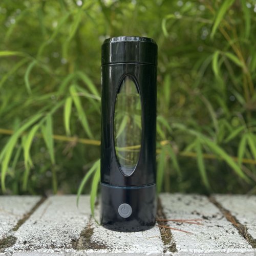 Hydrogen Insulated Water Bottle 330 mL - Portable Water Filters & Purifiers - Black - - A Better Marketplace