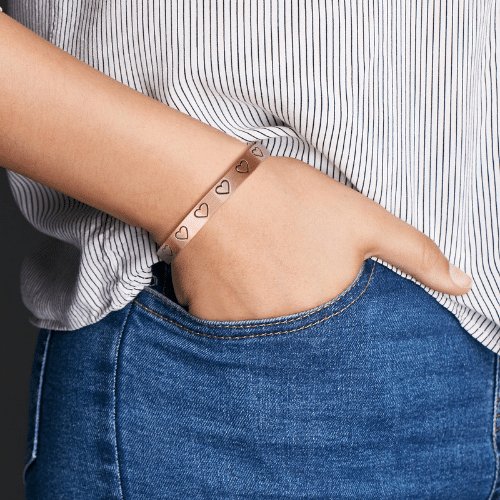 Pure Copper Magnetic Therapy Bracelet - Hearts Design - Health & Beauty:Natural & Alternative Remedies:Magnetic Therapy - A Better Marketplace