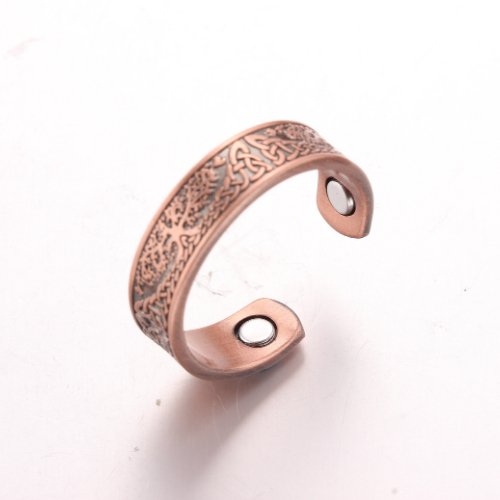 Pure Copper Magnetic Therapy Ring - Health & Beauty:Natural & Alternative Remedies:Magnetic Therapy - Pure Copper Ring - Tree of life Design - - A Better Marketplace