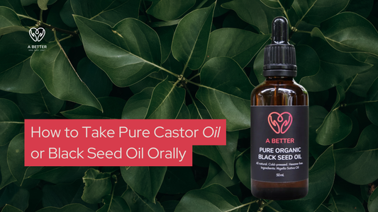 How to Take Pure Castor Oil or Black Seed Oil Orally