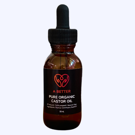 Free Gift - Pure Organic Castor Oil 50ml (with dropper)