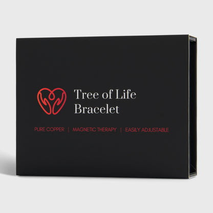 Pure Copper Magnetic Therapy Bracelet - Tree of Life Design