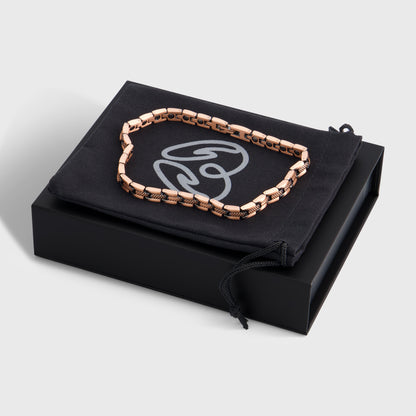 Pure Copper Magnetic Therapy Anklet- Weave Design