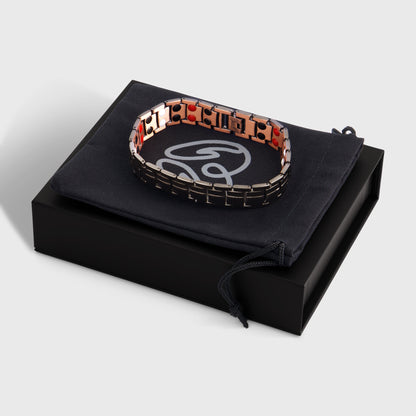 Pure Copper Magnetic Therapy Bracelet - Four Elements Design