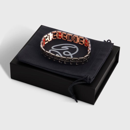 Pure Copper Magnetic Therapy Bracelet - Four Elements Design