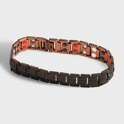 Pure Copper Magnetic Therapy Bracelet - Four Elements Design