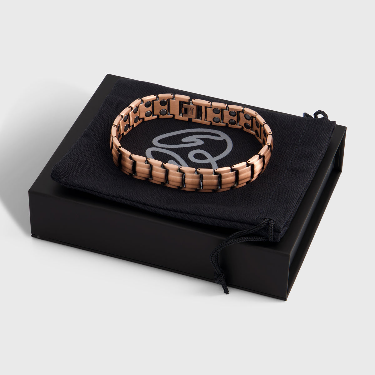 Pure Copper Magnetic Therapy Bracelet - Link Design