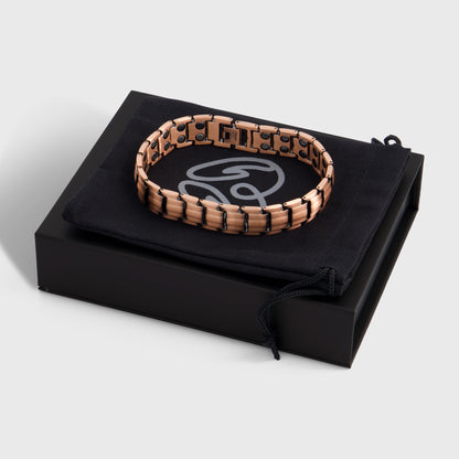 Pure Copper Magnetic Therapy Bracelet - Link Design