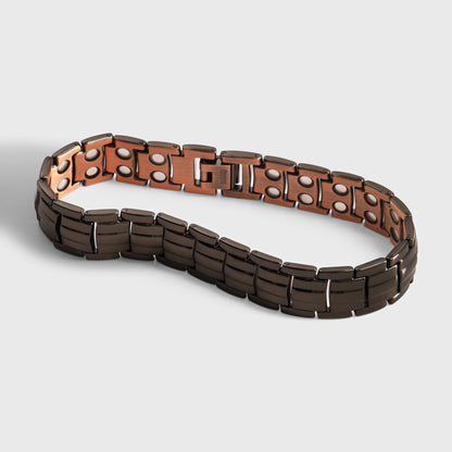 Pure Copper Magnetic Therapy Bracelet - Link Design