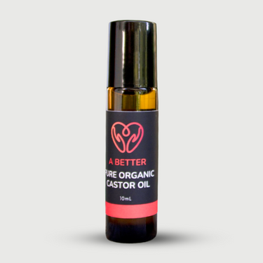 Pure organic castor oil roller