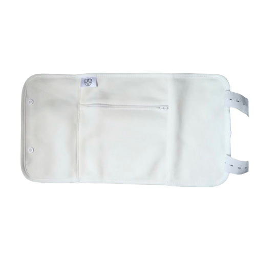 1 Piece Waist Wrap Organic Cotton Castor Oil Pack - Reusable Detox Compress Kit For Natural Toxin Removal