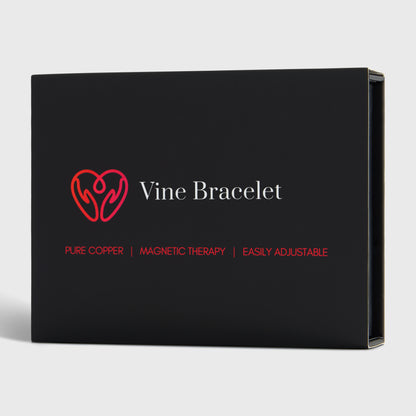 Pure Copper Magnetic Therapy Bracelet - Vine Design