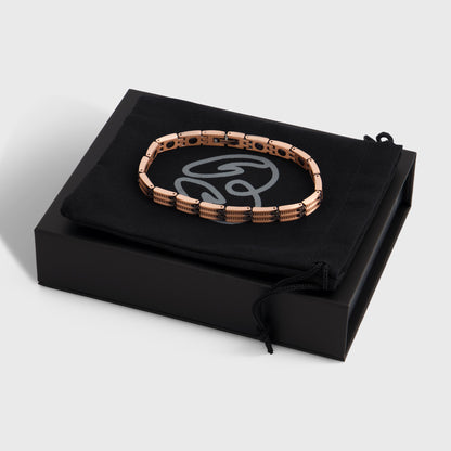 Pure Copper Magnetic Therapy Bracelet - Vine Design