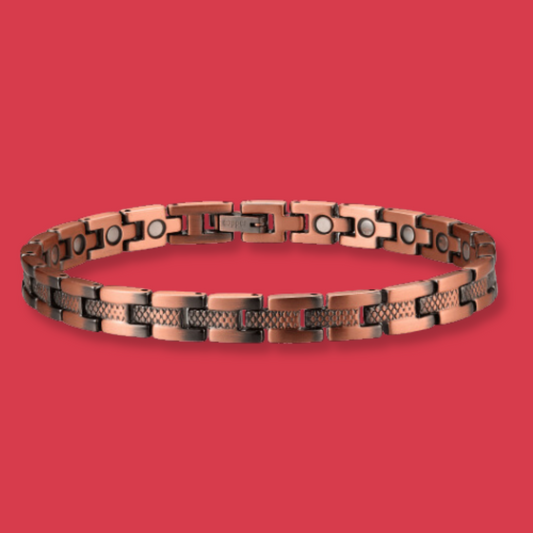 Pure Copper Magnetic Therapy Anklet- Weave Design