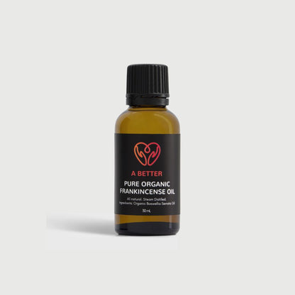 Pure Organic Frankincense Oil 30mL Amber Glass Bottle