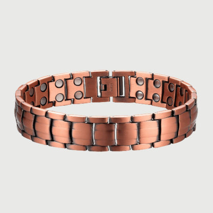Pure Copper Magnetic Therapy Bracelet - Link Design - Copper