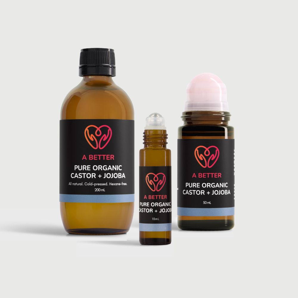 Castor + Jojoba Roll-On & Refill Bundle