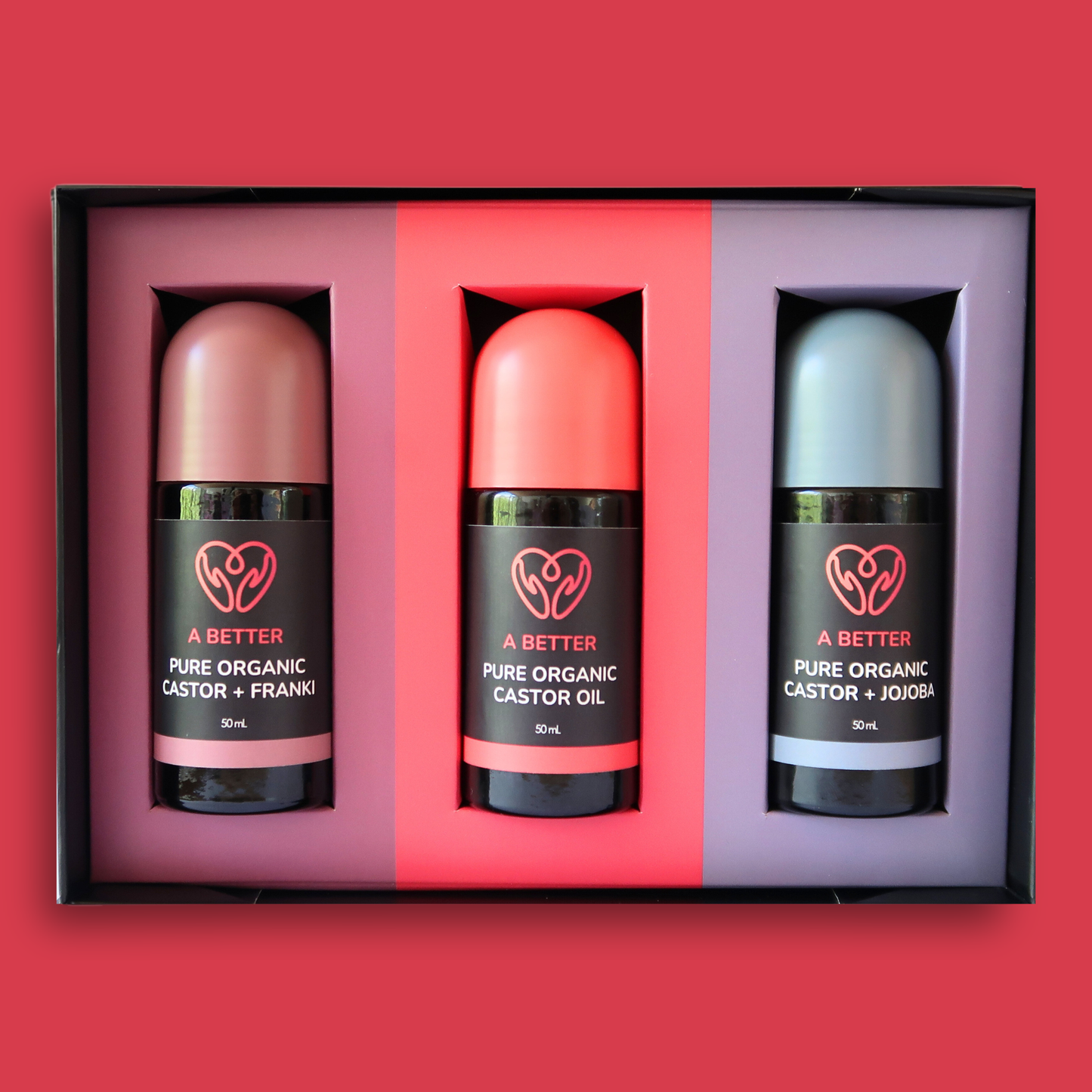 Rose Quartz Roller Set - Gift Box