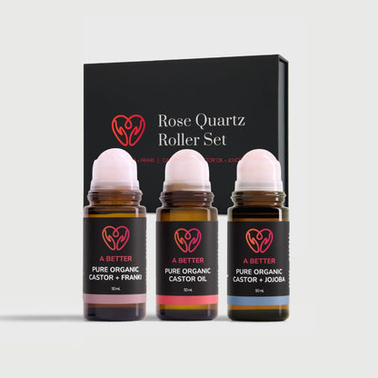 Rose Quartz Roller Set