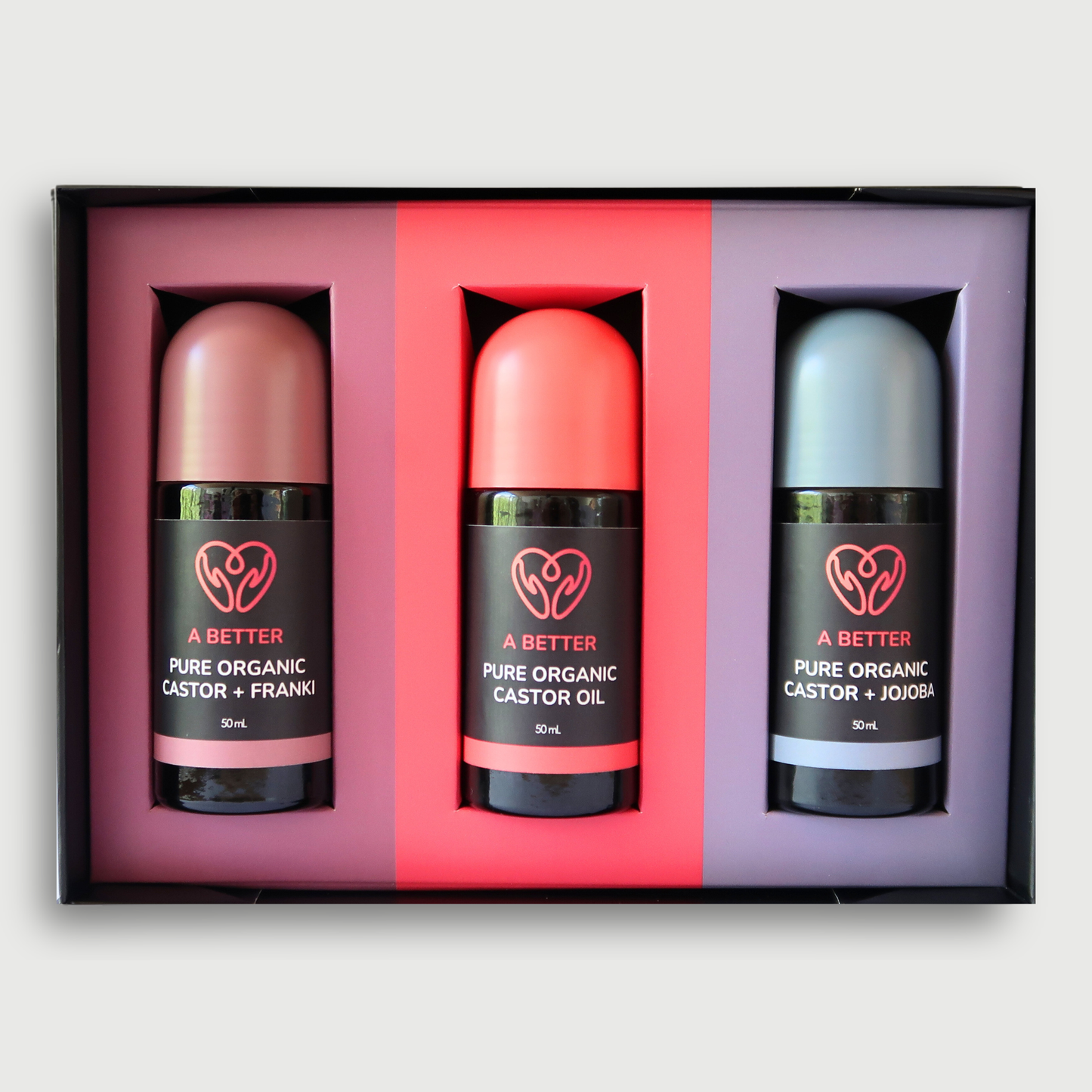 Rose Quartz Roller Set