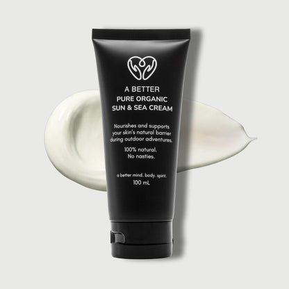 Pure Organic Sun & Sea Cream - Tallow + Non-Nano Zinc Oxide