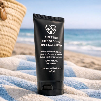 Pure Organic Sun & Sea Cream - Tallow + Non-Nano Zinc Oxide