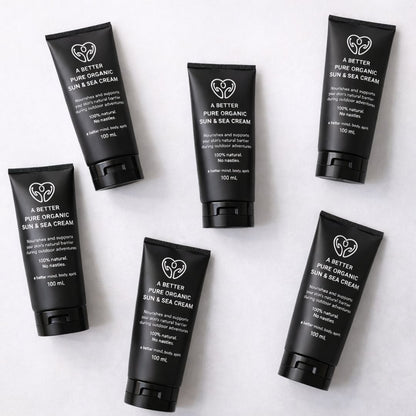 Pure Organic Sun & Sea Cream - Tallow + Non-Nano Zinc Oxide