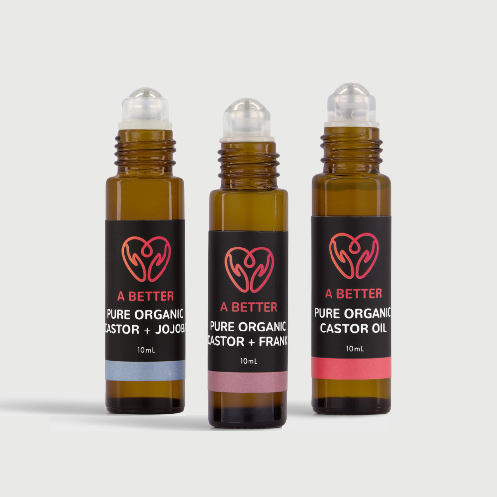 Pure Organic Castor Oil Roll-On Blends 10mL