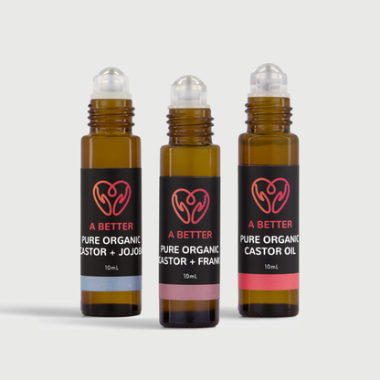 Pure Organic Castor Oil Roll-On Blends 10mL
