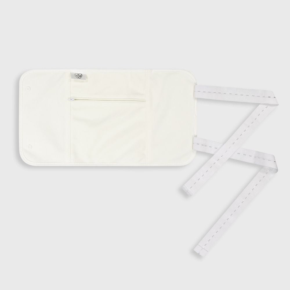 1 Piece Waist Wrap Organic Cotton Castor Oil Pack - Buttons
