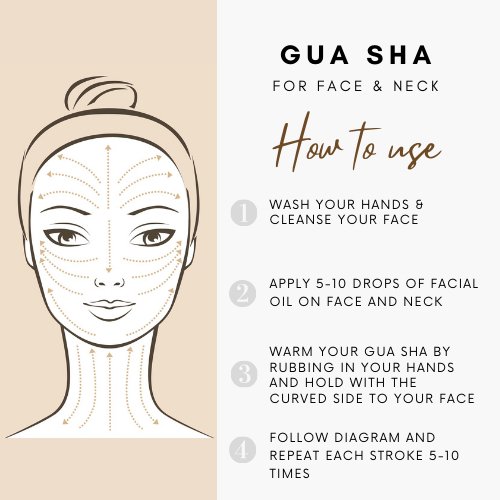 Pure Copper Gua Sha Tool Facial Massager Guasha Board Face Body Natural Massage - Health & Beauty -> Personal Care -> Massage & Relaxation - Copper Gua Sha - - A Better Marketplace