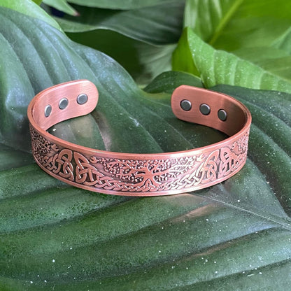 Pure Copper Magnetic Therapy Bracelet - Tree of Life Design - Hardware -> Tools -> Magnetic Sweepers - A Better Marketplace