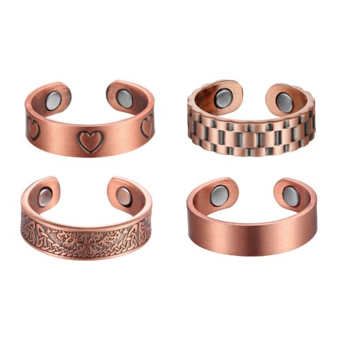 Pure Copper Magnetic Therapy Ring - Health & Beauty:Natural & Alternative Remedies:Magnetic Therapy - Pure Copper Ring - Tree of life Design - - A Better Marketplace